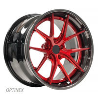 Jantes forgées sur mesure Polish Lip 18 19 20 21 22 pouces 5x130 5x120 5x114.3 5x112 pour Porsche 911 992 718 Chevrolet Corvette C8