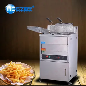 自动立式燃气炉商用数字 Frying 机