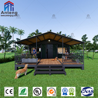 Connexion Offre Spéciale de maison de conteneur de style de station de vacances avec la piscine d'infini et la conception de paysage tropical