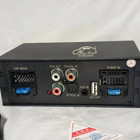 Prosesor Audio Mobil 4*50W, Amplifier DSP Otomotif untuk Radio Android, Stereo, Speaker HIFI, Upgrade Prosesor Sinyal Audio Digital