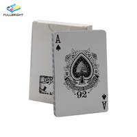 Impression personnalisée de cartes de poker, jeu de cartes de société de 54 cartes, vente en gros directe d'usine