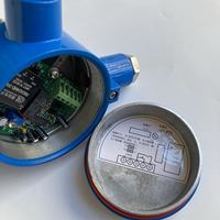 Sonde de niveau d'eau à électrode conductrice pour réservoir d'eaux usées, avec bornier de surveillance et jauge de niveau d'eau
