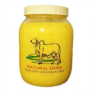 Premium Eco-Friendly Recyclable PVC Shrink Sleeve <b>Labels</b> for Ghee <b>Jars</b> Wholesale Printed Full Body Food Packaging - Product Image 1