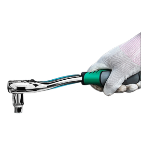 Juego de 12 llaves de trinquete de doble uso combinación de MANGO visco-plástico de dos colores - Product Image 4