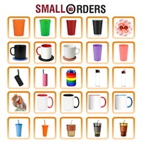 Ensemble de vaisselle promotionnelle personnalisable avec logo : Tasse en céramique, Bouteille d'eau en acier inoxydable, Gobelet en verre, Sous-verre réutilisable