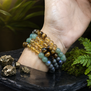 Pulsera de Piedras Preciosas Wealth Maker - Atrae la Prosperidad con lo Mejor de la Naturaleza - UNA PIEZA SOLA - Product Image 3