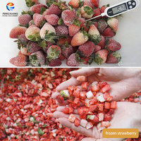 CD-800 Voedselveilige Groente- en Fruit Snijmachine, Fruit- en Aardbeienblokjes Snijmachine 500-1200KG/H