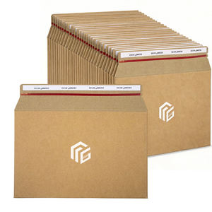 Enveloppes professionnelles personnalisées, épaisses et lisses, avec <span class=keywords><strong>dos</strong></span> en carton gris imprimé - Product Image 1