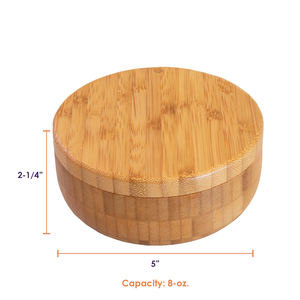 Étagère à épices en bambou, boîte de rangement à sel et poivre à 3 niveaux, ustensiles de cuisine pour épices, support à sel de cuisine - Product Image 2