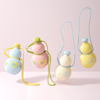 Nouvelle conception 2026 – Gourde enfant 880 ml grande capacité, sans BPA, réutilisable, en plastique, avec sangle pour l'école