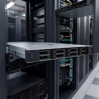 Serveur en rack 1U à socket unique Dell PowerEdge R360 neuf, processeur Intel Xeon G7400 3-7 GHz 2C-4T, cache 6 Mo, 16 Go de RAM DDR5-5600, SSD 480 Go