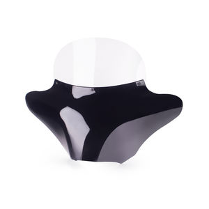 Soporte de parabrisas de ala de murciélago para motocicleta Honda VTX 750 1100 <span class=keywords><strong>1800</strong></span> Shadow <span class=keywords><strong>Kawasaki</strong></span> <span class=keywords><strong>Vulcan</strong></span> Suzuki Harley FLST FLHR Yamaha - Product Image 4