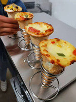 Buen precio Twisted Sourdough Pizza Abre Conos de pizza Equipo de cono de helado