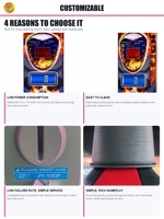 Machine de boxe à monnayeur OEM ODM avec logo personnalisé, testeur de force d'arcade pour centre de jeux