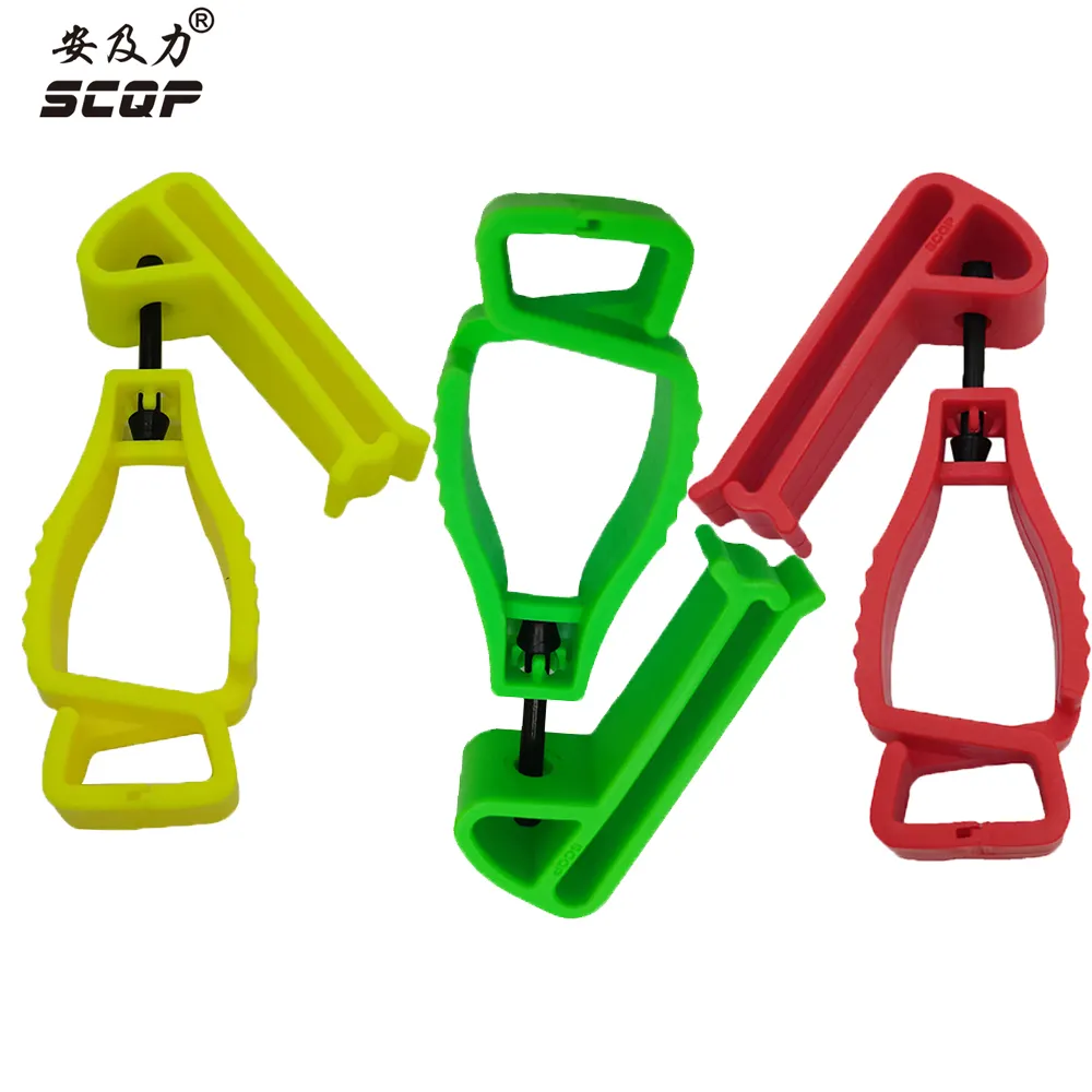 AT-2 SCQP Konstruktion Handschuh clip halter Kunststoff clips für Handschuhe