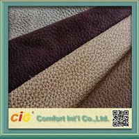 Produits prêts en Stock, tissu en Faux daim microfibre de bonne qualité, prix bon marché