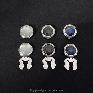 2024 nuovo boyi arrivo camicia jrwerry gemelli bottone per gli uomini in rame copri bottoni accessori di abbigliamento - Product Image 4