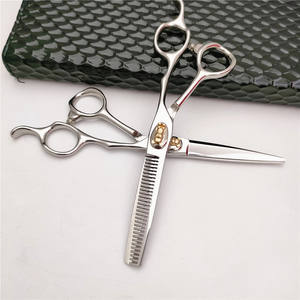 Ciseaux à cheveux Suzhou 62 mm, ciseaux à effiler pour droitiers, usage en salon de beauté, lame standard - Product Image 3