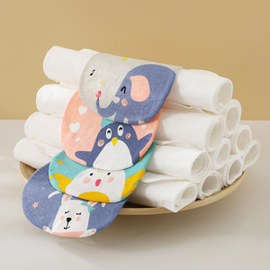 Serviette absorbante en coton pour bébé Jianmu Qingyue, serviette de protection dorsale en pur coton pour nourrissons et tout-petits, été, hiver, printemps, automne - Product Image 1