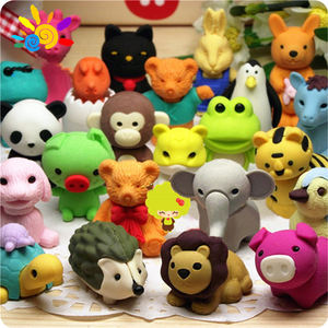 50 मिमी 2 इंच वेंडिंग कैप्सूल के लिए सुंदर कवैई रबर इरेज़र बच्चों के लिए रचनात्मक नवीनता बच्चे उपहार पशु पेंसिल इरेज़र खिलौने - Product Image 1