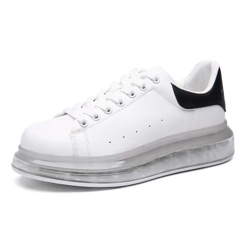 Allexander-zapatillas de deporte blancas para hombre y mujer, calzado deportivo con estampado de Reina, para las cuatro estaciones, con logotipos, venta al por mayor