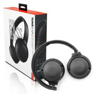 Audífonos Inalámbricos para Juegos Tune <span class=keywords><strong>510BT</strong></span> con Bajos Puros, Cancelación de Ruido Activa y Baja Latencia para DJ, Deportes y Uso con Teléfonos Móviles - Product Image 1