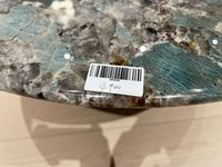 Ensemble de table basse en marbre moderne et luxueux - Table basse ronde - Table basse haut de gamme pour salon - Utilisation domestique