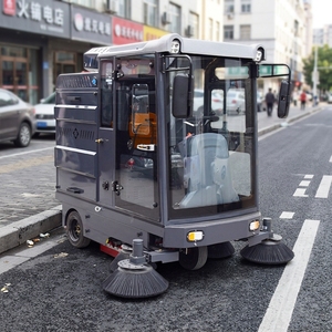 <span class=keywords><strong>Machine</strong></span> de nettoyage de voirie multifonctionnelle Baiyijie, balayeuse électrique pour grandes surfaces, certifiée CE - Product Image 1