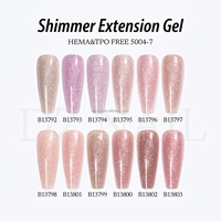 NOUVEAU Gel UV HEMA sans TPO, non toxique, pour extension d'ongles, OEM, marque privée, salon, longue tenue, écologique