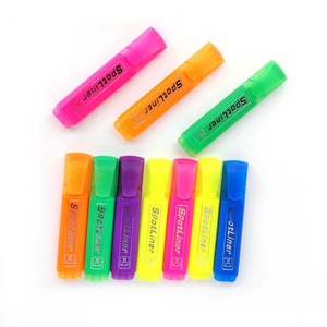 OEM High Quality Chisel Tip Graffiti Marker Highlighter <b>Pen</b> 10pcs Set in Private Label Box for Highlighting - Product Image 3
