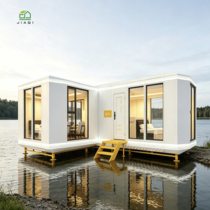<span class=keywords><strong>Maison</strong></span> modulaire en aluminium sans jointure, résistante aux ouragans, de qualité marine, anti-corrosion, sans fuite, type capsule spatiale - Product Image 1