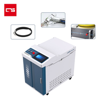 Nouvelle machine de soudage laser à fibre CNC portative à prix abordable, 3000W, refroidie par eau, haute sécurité pour le métal
