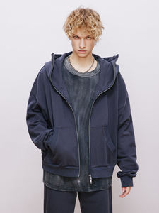 Sudadera con Capucha para Hombre, Talla Grande, Personalizada, con Estampado Puff, Bordada, Impermeable, para Otoño - Product Image 3