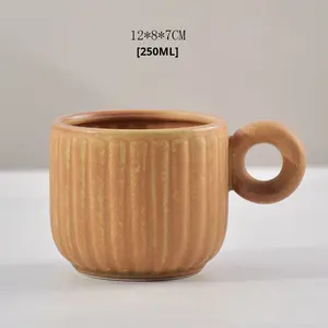 <span class=keywords><strong>Vintage</strong></span> viktoria nischen Porzellan umwelt freundliche Kaffeetasse Untertasse Set 250ml High Aesthetic Home Hotel Homes tay Kreatives Paar Design - Product Image 6