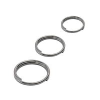 Meilleur prix porte-clés de base anneau fendu porte-clés en acier inoxydable pour porte-clés maison clés et bricolage artisanat