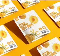 Vitamine C-rijke, sappige gele perziken, zonder toevoegingen, versgeplaatst, individueel verpakt fruit snacks, rechtstreeks van de fabriek.