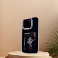 Nouvelle Arrivée Coque de Téléphone DIY avec Écran E-Ink Motif Animal en TPU+PC pour iPhone 17 16 15, 4 Couleurs, NFC