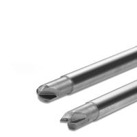 SAISU personnalisable diamant fraise en bout PCD deux cannelures mèches de routeur cnc outils de fraise en bout pour Graphite aluminium alliage de cuivre