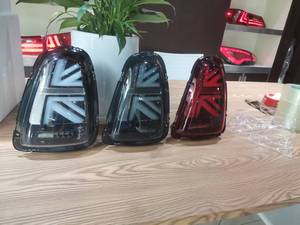 Pour 07-13 <span class=keywords><strong>BMW</strong></span> Mini R56 R57 R58 R59 ensemble de feu arrière nouveau feu arrière LED 12V avec lentille transparente rouge frein Streamer <span class=keywords><strong>clignotant</strong></span> - Product Image 6