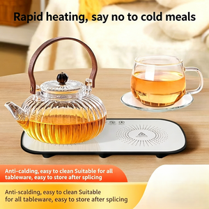 Almohadilla térmica eléctrica portátil de temperatura constante para calentar comida en la mesa del hogar, venta al por mayor - Product Image 3