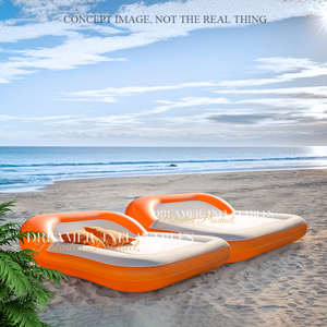 <span class=keywords><strong>Piscina</strong></span> inflable cama flotante silla cómoda al aire libre tumbona playa colchón de natación - Product Image 5