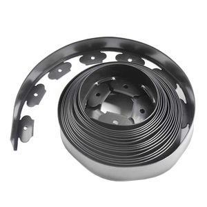 Landscape barding Garden bordatura in plastica prato flessibile per <span class=keywords><strong>giardino</strong></span> <span class=keywords><strong>aiuole</strong></span> albero circonda cortile percorso, nero - Product Image 1