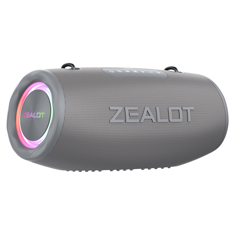 Best Quality High Bass Stereo Speakers Zealot S87 Waterproof 16000mAh Battery Woofer OEM Fabric Portable Outdoor Wireless