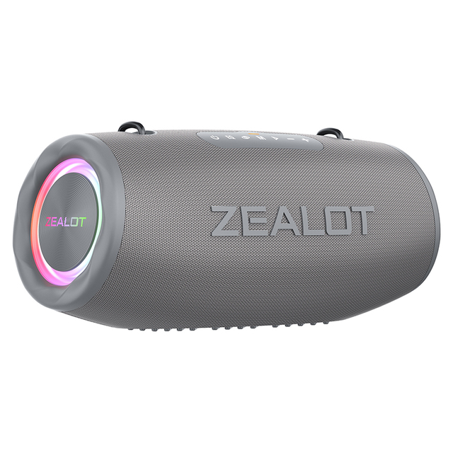 Best Quality High Bass Stereo Speakers Zealot S87 Waterproof 16000mAh Battery Woofer OEM Fabric Portable Outdoor Wireless