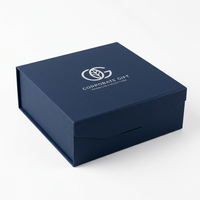 Boîte d'emballage rigide recyclable avec logo personnalisé, boîte cadeau pliable magnétique, finition pour téléphones mobiles et appareils électroniques numériques, noir