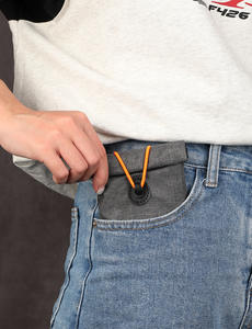 Sac <span class=keywords><strong>Faraday</strong></span> pour clé <span class=keywords><strong>de</strong></span> voiture pliée, protection contre les signaux RFID, pochette en nylon imperméable pour <span class=keywords><strong>téléphone</strong></span> <span class=keywords><strong>portable</strong></span>, <span class=keywords><strong>cage</strong></span> <span class=keywords><strong>de</strong></span> protection contre les signaux - Product Image 5