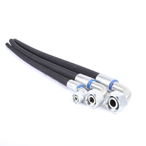 Hydraulic <b>Hose</b> Steel Wire Braided <b>Rubber</b> High Pressure Acid Alkali Resistant For Hydraulic Machinery - Product Image 3