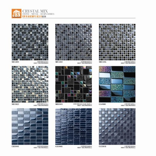 Горячего плавления прозрачный мозаика плитка для стен ванной комнаты