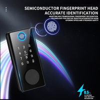 Serrure numérique intelligente DS01 pour maison intelligente avec empreinte digitale et remplacement de serrure numérique intelligente