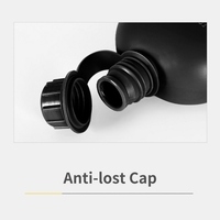 Kit de survie personnalisé en PC monobloc, entièrement automatique, chauffant, étanche, capacité 1L, pour camping en extérieur et situations d'urgence